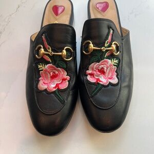 Gucci horsebit slip on loafers size 38